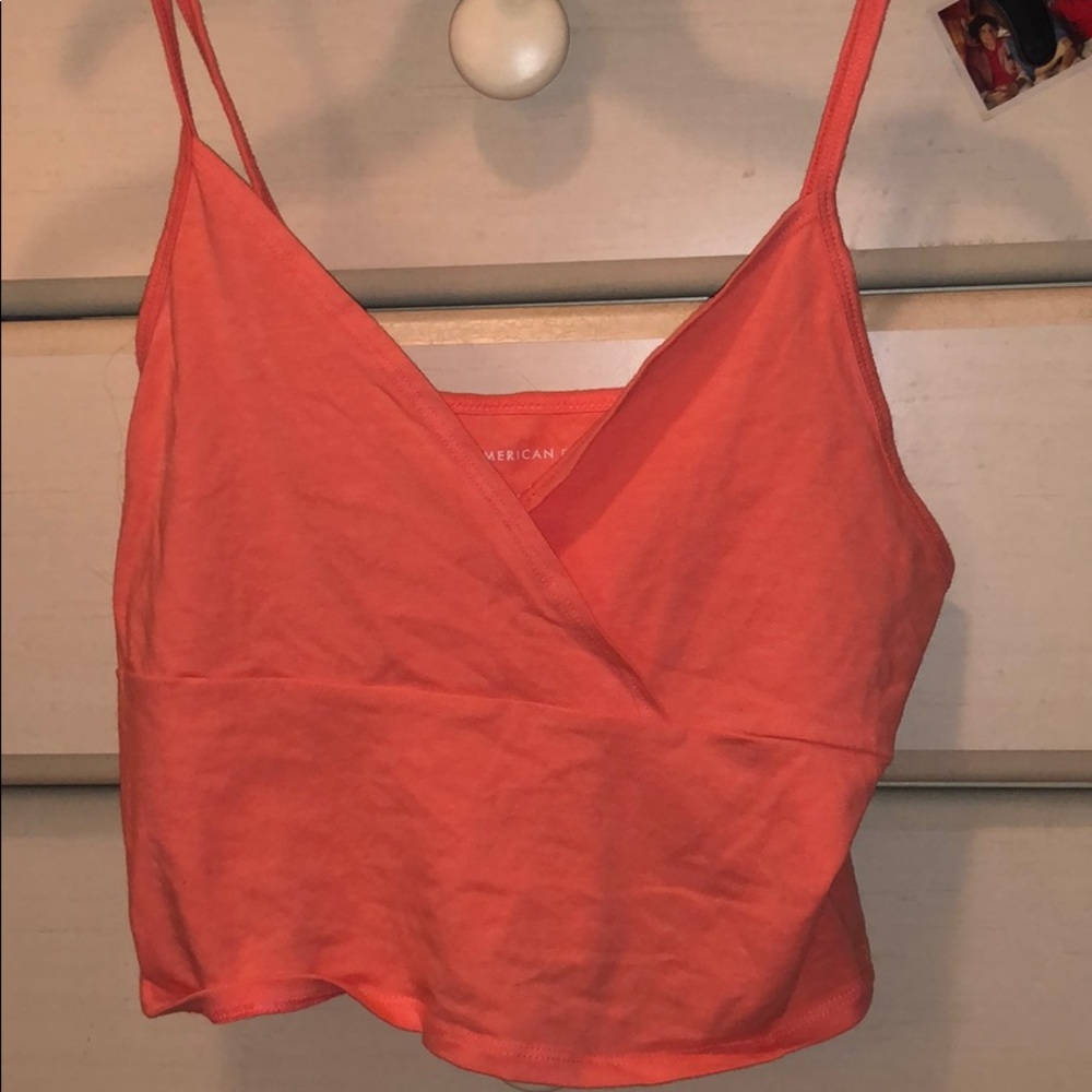 Pink crop top